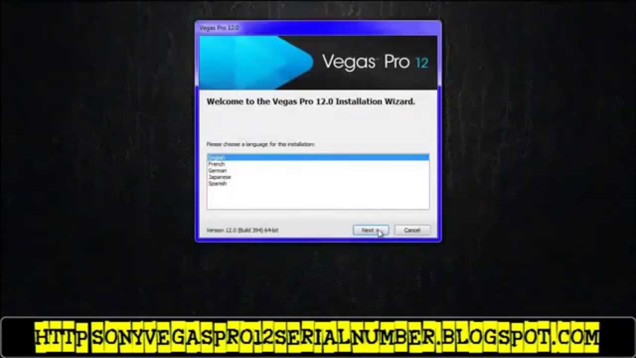 vegas pro 10 serial number and authentication code
